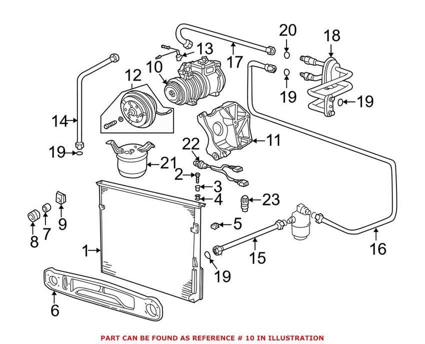 BMW A/C Compressor (New) 64528390228